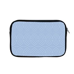 Seamless Lines Concentric Circles Trendy Color Heavenly Light Airy Blue Apple Macbook Pro 13  Zipper Case by Mariart