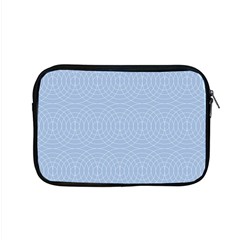 Seamless Lines Concentric Circles Trendy Color Heavenly Light Airy Blue Apple Macbook Pro 15  Zipper Case by Mariart