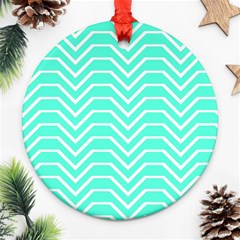 Seamless Pattern Of Curved Lines Create The Effect Of Depth The Optical Illusion Of White Wave Ornament (round)