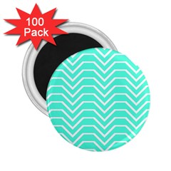 Seamless Pattern Of Curved Lines Create The Effect Of Depth The Optical Illusion Of White Wave 2 25  Magnets (100 Pack) 