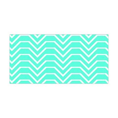 Seamless Pattern Of Curved Lines Create The Effect Of Depth The Optical Illusion Of White Wave Yoga Headband by Mariart