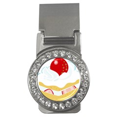 Seeds Strawberry Bread Fruite Red Money Clips (cz)  by Mariart