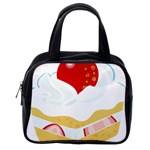 Seeds Strawberry Bread Fruite Red Classic Handbags (2 Sides) Back