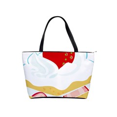 Seeds Strawberry Bread Fruite Red Shoulder Handbags by Mariart