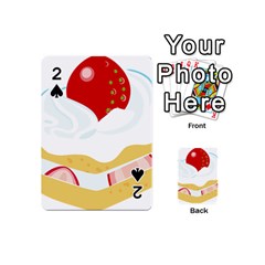 Seeds Strawberry Bread Fruite Red Playing Cards 54 (mini)  by Mariart