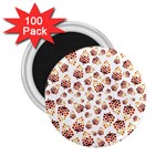 Pine Cones Pattern 2.25  Magnets (100 pack)  Front