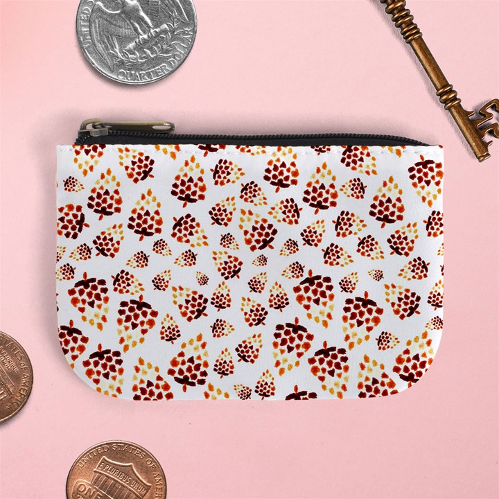 Pine Cones Pattern Mini Coin Purses