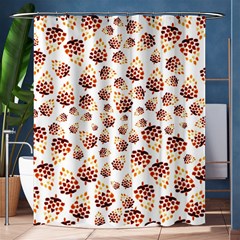 Pine Cones Pattern Shower Curtain 60  X 72  (medium)  by Mariart