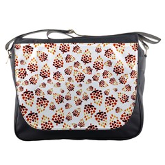 Pine Cones Pattern Messenger Bags by Mariart