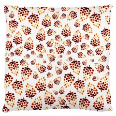 Pine Cones Pattern Large Cushion Case (one Side) by Mariart