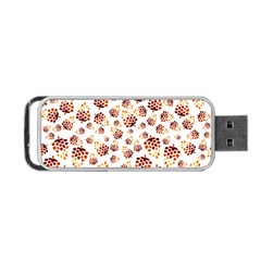 Pine Cones Pattern Portable Usb Flash (one Side) by Mariart