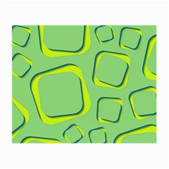 Shapes Green Lime Abstract Wallpaper Small Glasses Cloth by Mariart