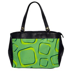 Shapes Green Lime Abstract Wallpaper Office Handbags by Mariart