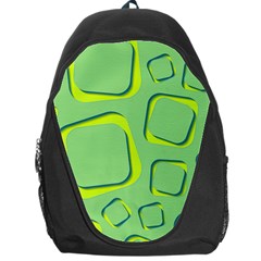 Shapes Green Lime Abstract Wallpaper Backpack Bag by Mariart