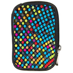 Polkadot Rainbow Colorful Polka Circle Line Light Compact Camera Cases by Mariart