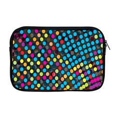 Polkadot Rainbow Colorful Polka Circle Line Light Apple Macbook Pro 17  Zipper Case