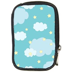 Stellar Cloud Blue Sky Star Compact Camera Cases by Mariart