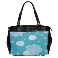 Stellar Cloud Blue Sky Star Office Handbags by Mariart