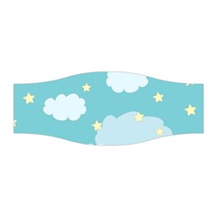 Stellar Cloud Blue Sky Star Stretchable Headband