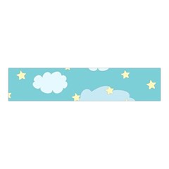 Stellar Cloud Blue Sky Star Velvet Scrunchie by Mariart