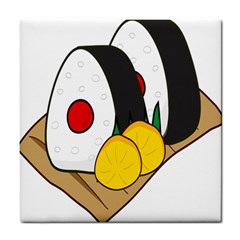 Sushi Food Japans Tile Coasters