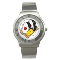 Sushi Food Japans Stainless Steel Watch by Mariart