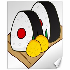 Sushi Food Japans Canvas 16  X 20   by Mariart