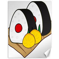 Sushi Food Japans Canvas 36  X 48   by Mariart