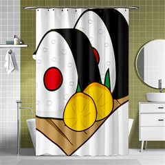 Sushi Food Japans Shower Curtain 48  X 72  (small)  by Mariart