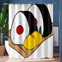 Sushi Food Japans Shower Curtain 60  X 72  (medium) 