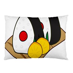 Sushi Food Japans Pillow Case (two Sides) by Mariart