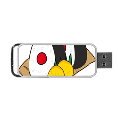 Sushi Food Japans Portable Usb Flash (two Sides) by Mariart