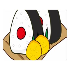 Sushi Food Japans Double Sided Flano Blanket (large)  by Mariart