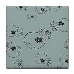 Tiny Octopus Tile Coasters by Mariart