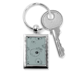 Tiny Octopus Key Chains (rectangle) 