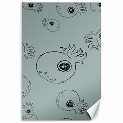 Tiny Octopus Canvas 24  X 36  by Mariart