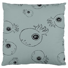 Tiny Octopus Large Cushion Case (one Side) by Mariart