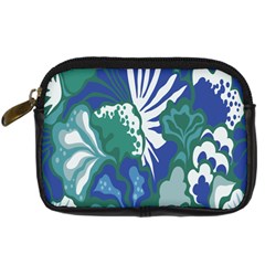 Tropics Leaf Bluegreen Digital Camera Cases