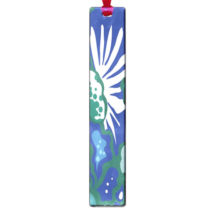 Tropics Leaf Bluegreen Large Book Marks