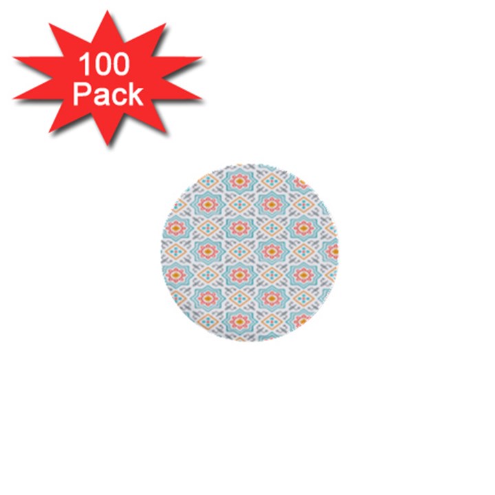 Star Sign Plaid 1  Mini Buttons (100 pack) 