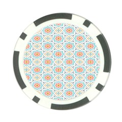 Star Sign Plaid Poker Chip Card Guard by Mariart