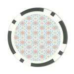 Star Sign Plaid Poker Chip Card Guard Front