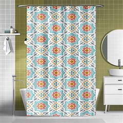 Star Sign Plaid Shower Curtain 48  X 72  (small) 