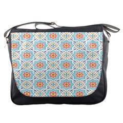 Star Sign Plaid Messenger Bags