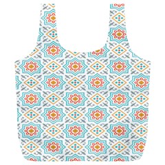 Star Sign Plaid Full Print Recycle Bags (l) 