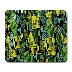 Sign Don t Panic Digital Security Helpline Access Large Mousepads by Mariart