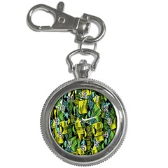 Sign Don t Panic Digital Security Helpline Access Key Chain Watches by Mariart