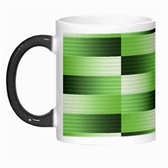 View Original Pinstripes Green Shapes Shades Morph Mugs by Mariart