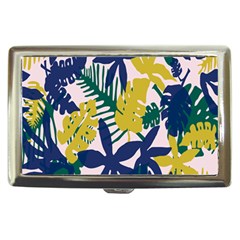 Tropics Leaf Yellow Green Blue Cigarette Money Cases by Mariart