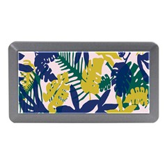 Tropics Leaf Yellow Green Blue Memory Card Reader (mini) by Mariart